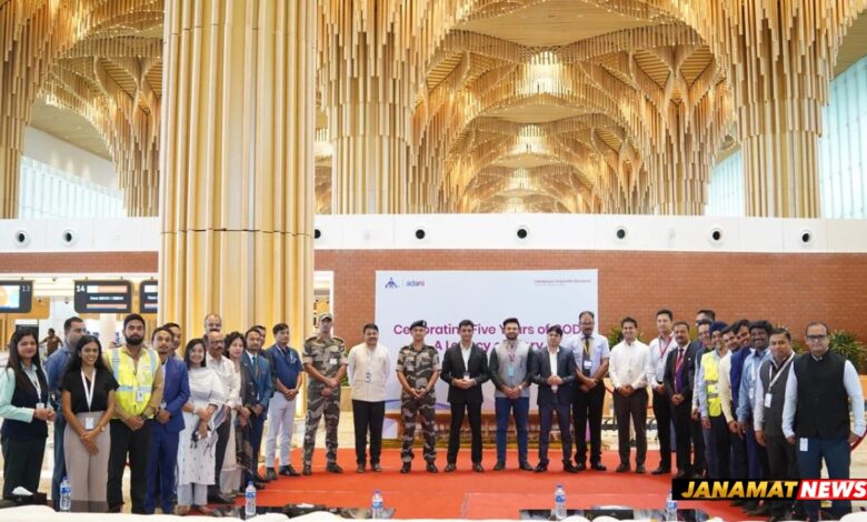 LGBI Airport Marks Five Years Of Commercial Operations, Reinforcing Its Position As The Gateway To Northeast India. -