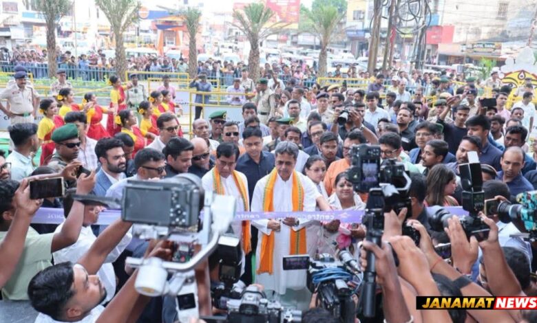 New Multi-Level Parking Facility To Ease Agartala’s Traffic Woes : Chief Minister Of Tripura Dr. Manik Saha. -