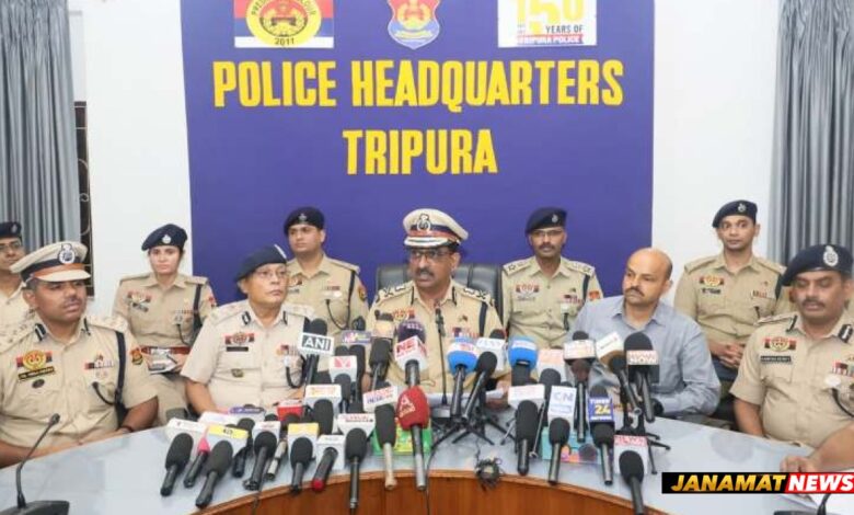Massive security blanket across Tripura with deployment of above 11,000 forces for peaceful Durga Puja |