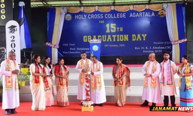 Holy Cross College celebrates 15th Graduation Day with grandeur |