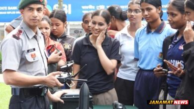 Assam Rifles conducted a drone display for NCC cadets of 13 NCC Battalion, Agartala, on October 8, with the aim of enhancing awareness about emerging drone technology, innovation and its applications in modern warfare. |