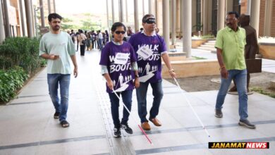 World Sight Day: ‘Walk In My Boots’ At IIM Nagpur Brings Students Together For A Memorable Exchange Of Roles. -