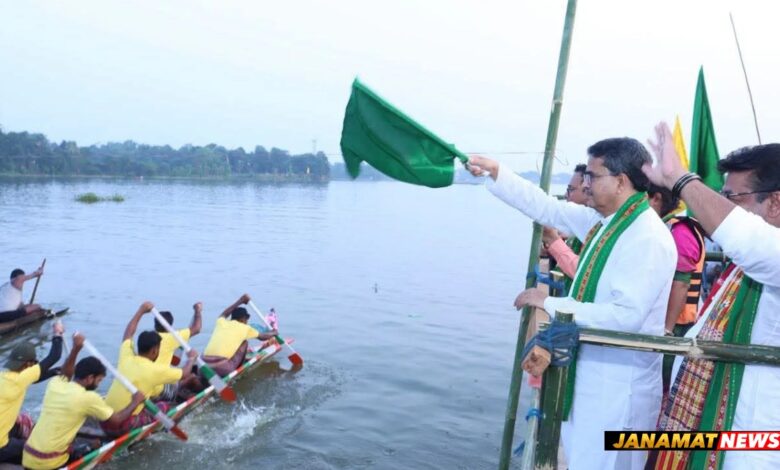 Government Is Contemplating Over Making Neermahal More Attractive : Chief Minister Of Tripura Dr. Manik Saha. -