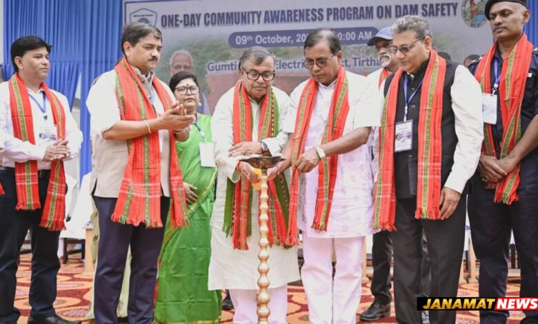 Tripura Government Takes Steps To Restore Electricity Generation At Gomati Hydroelectric Project : Power Minister Ratan Lal Nath. -