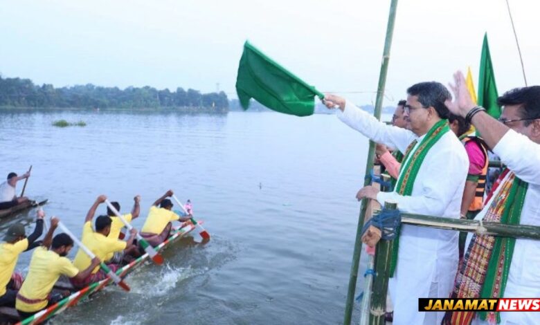 Neermahal water festival can boost Tripura Tourism: CM Dr Saha |