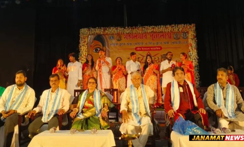 ‘Trinayani’: A Colourful Cultural Programme Hosted By Lions And Leo Clubs At Khowai New Town Hall. -