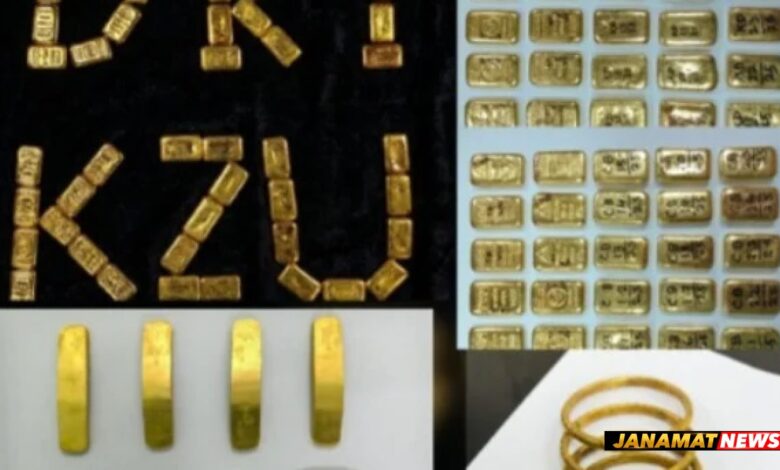 DRI Cracks Down On Gold Smuggling From Bangladesh In Eastern Region; Seizes Over 7.8 Kg Foreign-Origin Gold; Six Arrested. -