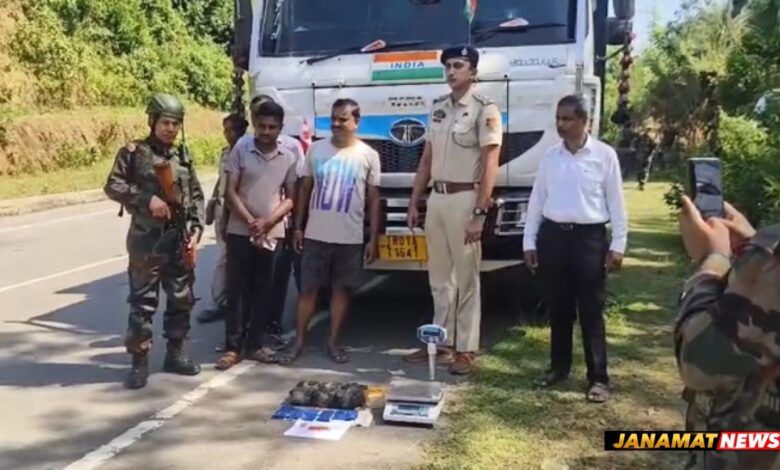 Fatikroy Police, Assam Rifles seize huge quantities of Yaba Tablets worth RS 1.60 Crore in Tripura |