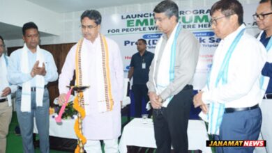 Chief Minister Dr Manik Saha, launched the Emicizumab Programme for All Persons with Severe Haemophilia A at the IGM Hospital Complex in Agartala on October 11. |