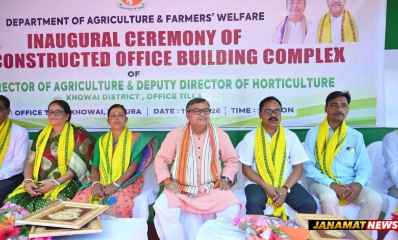 Present Government Is Working Sincerely To Improve The Economic And Social Living Standards Of Rural People In Tripura: Agriculture Minister Ratan Lal Nath. -