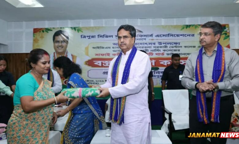 Civil Service Officers Play Key Role In Welfare Delivery : Chief Minister Of Tripura Dr. Manik Saha. -