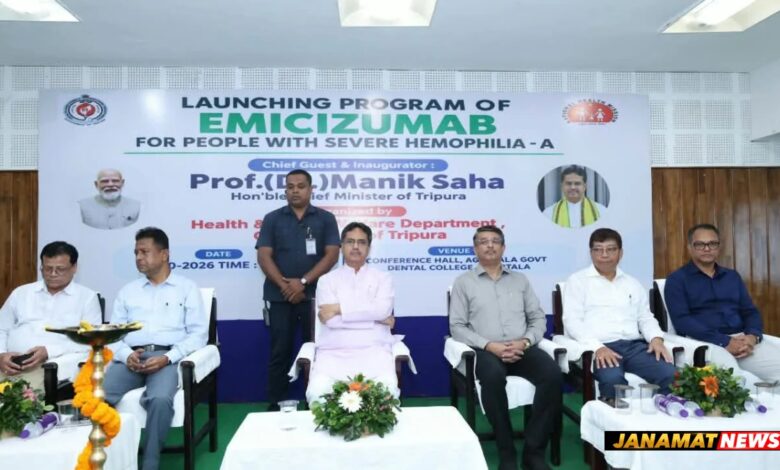 Government Prioritises Healthcare, Strengthens District Hospitals : Chief Minister Of Tripura Dr. Manik Saha. -