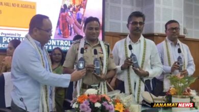 TSPCB distributes 35 sound level meters to police for noise pollution control during Puja |
