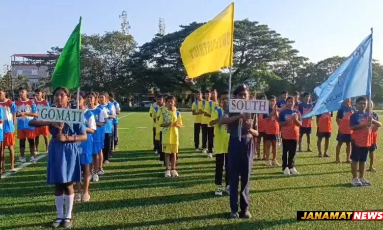Khowai Hosts State-Level Under-14 And Under-17 School Karate Championship. -