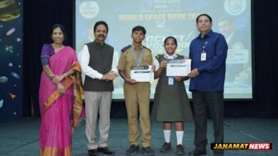 HPS Ramanthapur Hosts RISE 2026 To Promote Space Science And Innovation Among Students. -
