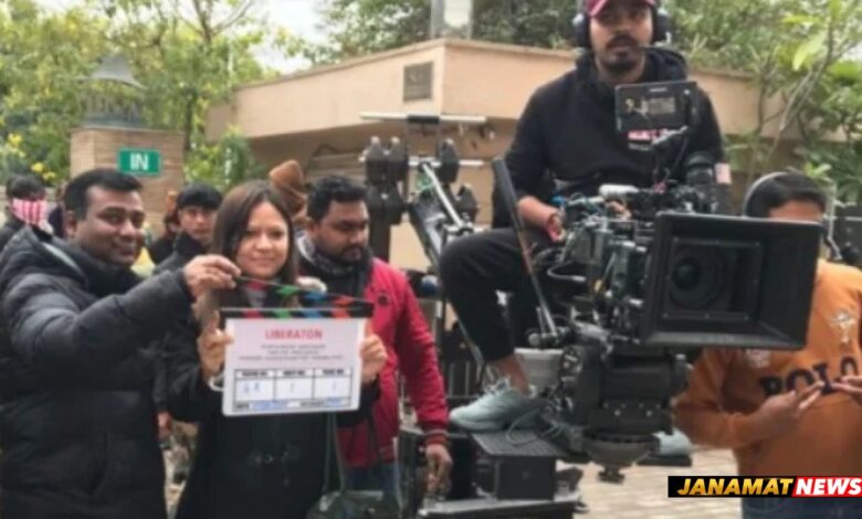 Sure Real Pictures & Approach Entertainment Shoot Global Thriller Film Liberation In Delhi. -