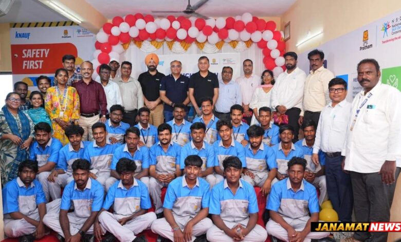 Knauf India Strengthens Skill Building Commitment With Launch Of Vijayawada Training Academy In Partnership With Pratham. -