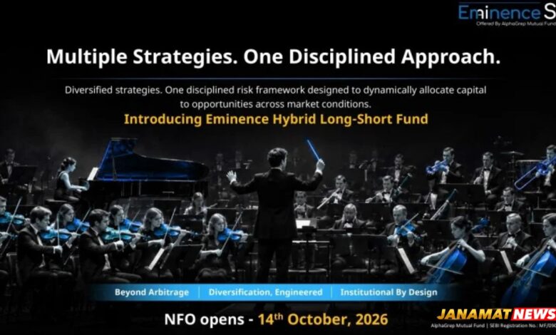 AlphaGrep Mutual Fund Launches Eminence SIF, Bringing Institutional Long-Short Investing To Sophisticated Investors. -