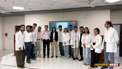 NIIMS Greater Noida Observes World Mental Health Day Through Student-Led Awareness Activities. -