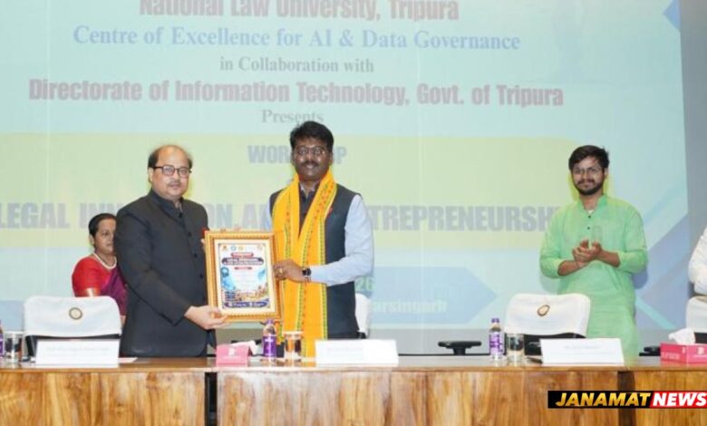 National Law University organizes workshop on ‘Legal Innovation, AI and Entrepreneurship’ |