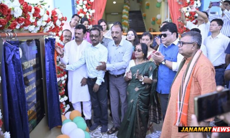 Power minister inaugurates 132 kV sub-stations in Sabroom and Satchand |