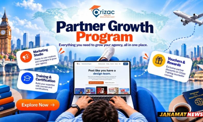 Crizac Launches Partner Growth Program To Help Counselling Partners Grow. -
