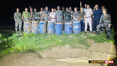 Major Anti-Drug Operation : Sonamura PS, 81th BN BSF & 11th BN TSR Tripura Seize 327.700 KG DRY Cannabis, Worth ₹ 1,63,85,000. -