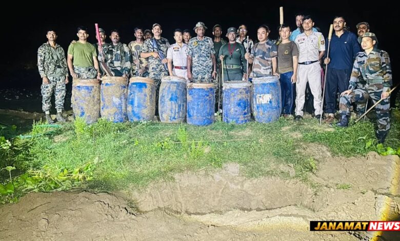Major Anti-Drug Operation : Sonamura PS, 81th BN BSF & 11th BN TSR Tripura Seize 327.700 KG DRY Cannabis, Worth ₹ 1,63,85,000. -