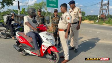 Sonamura Police Take Action Against Underage Driving, Warn Guardians Over Road Safety & Police Impose ₹25,000 Fine. -