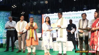 Chief Minister Of Tripura Dr. Manik Saha Hands Over Appointment Letters To 211 Candidates In The Agriculture And Power Departments. -