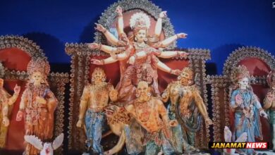Durga Puja 2026 : Chebri Lotus Club Unveils Durga Puja Pandal Inspired by ISKCON Mayapur Temple. -