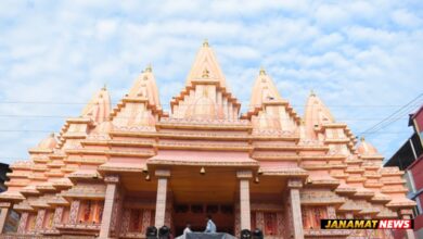 Glimpses of Durga Puja pandal and idols Sanhati Club in Agartala. |